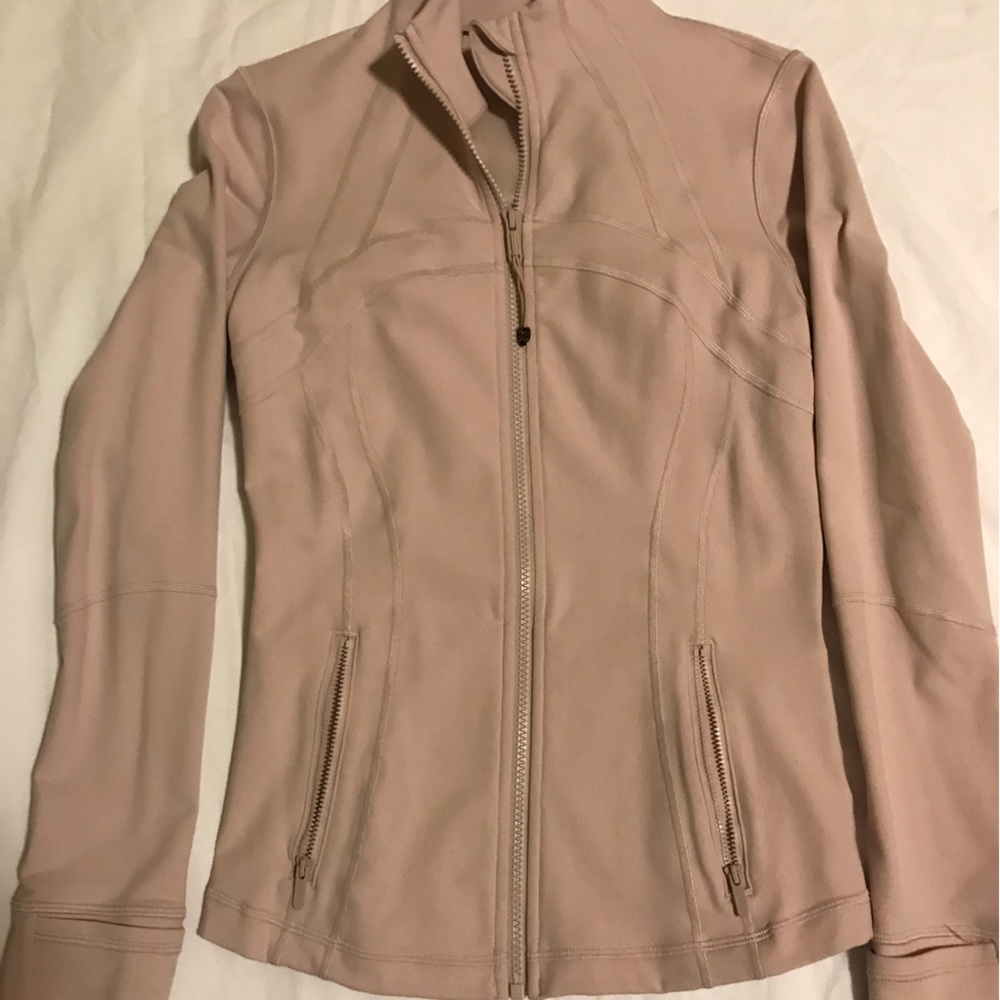 LulUlemon blush pink Define jacket
